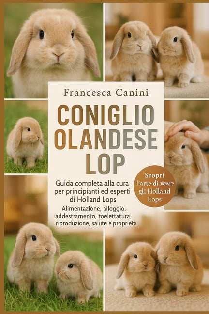 Coniglio Olandese Lop: Guida completa alla cura per principianti ed esperti di Holland Lops Alimentazione, alloggio, add, (Paperback)