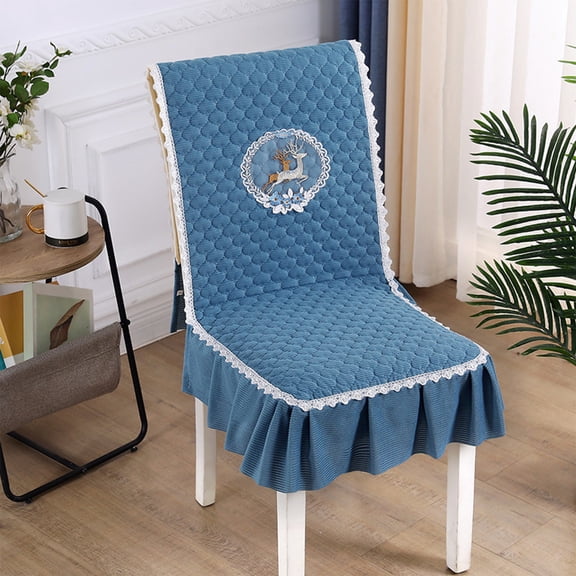 Conjoined High Back Chair Cushions for Patio Sofa, Thick Soft Outdoor Seating Pad with Straps, Water-Resistant Foldable Cushion for Dining Bench and Rocking Chair