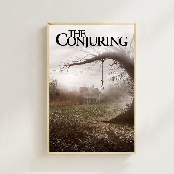 Conjuring Basement Museum Annabelle Doll Shadow Wall Art, Unframed Poster