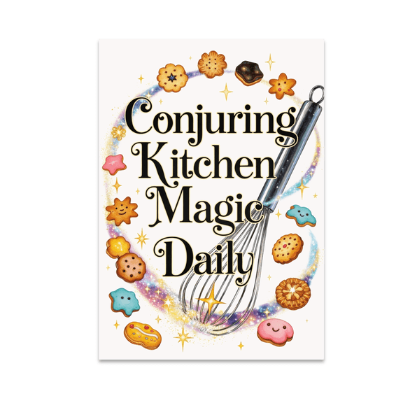 Conjuring Kitchen Magic Daily - Baking Enthusiast - 13x19 Poster Print