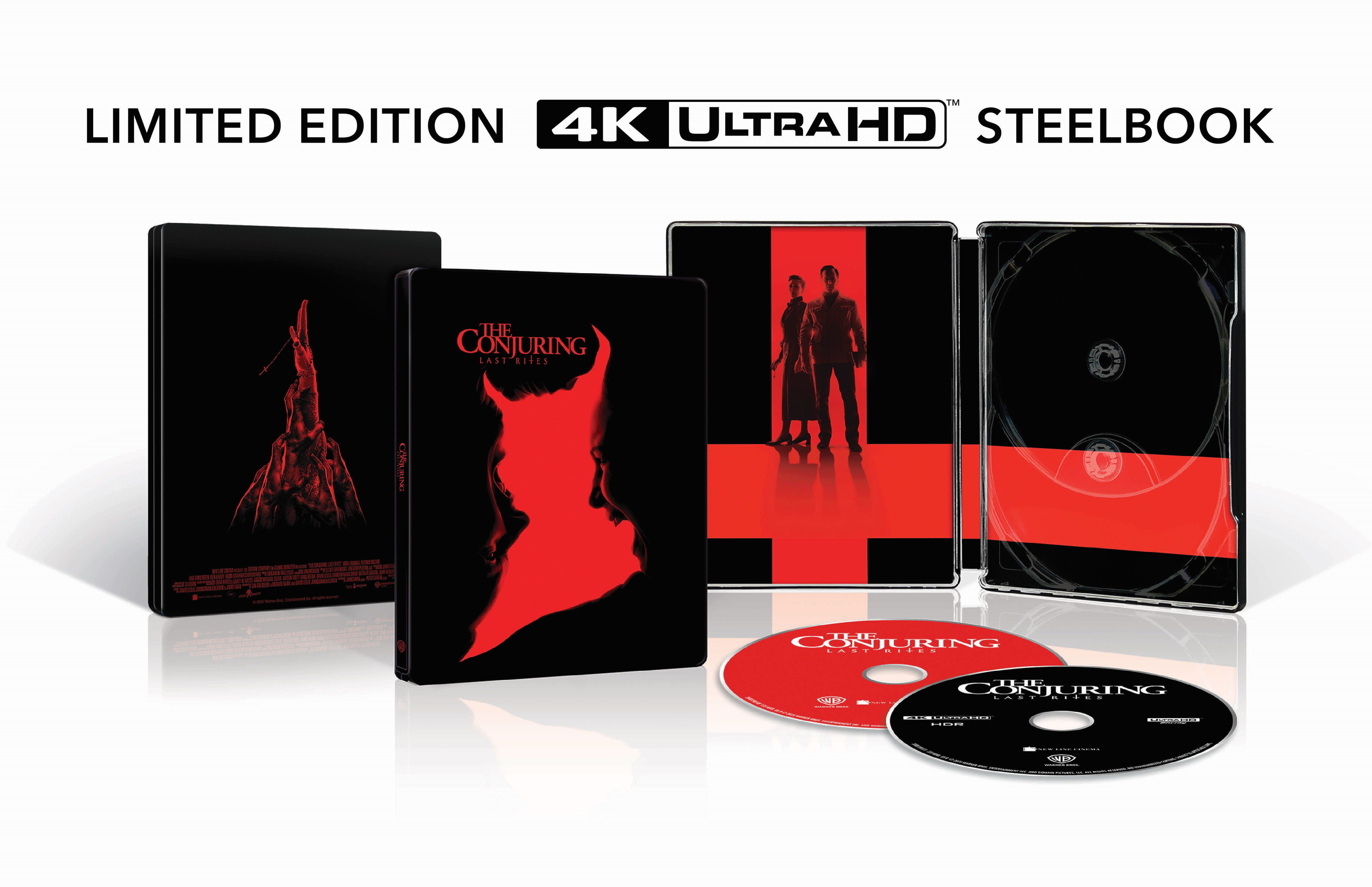 Conjuring Last Rites (Limited Edition Steelbook) (4K Ultra HD +