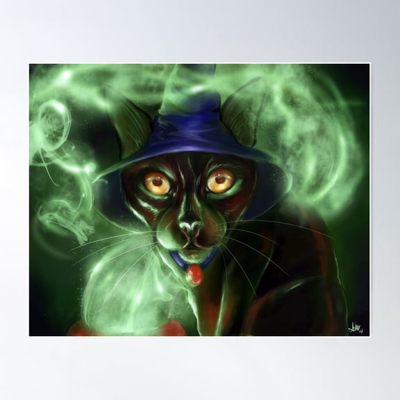 Conjuring Magic Poster Wall Art, Modern Wall Decor For Living Room Bedroom, 16x24 UNFRAMED