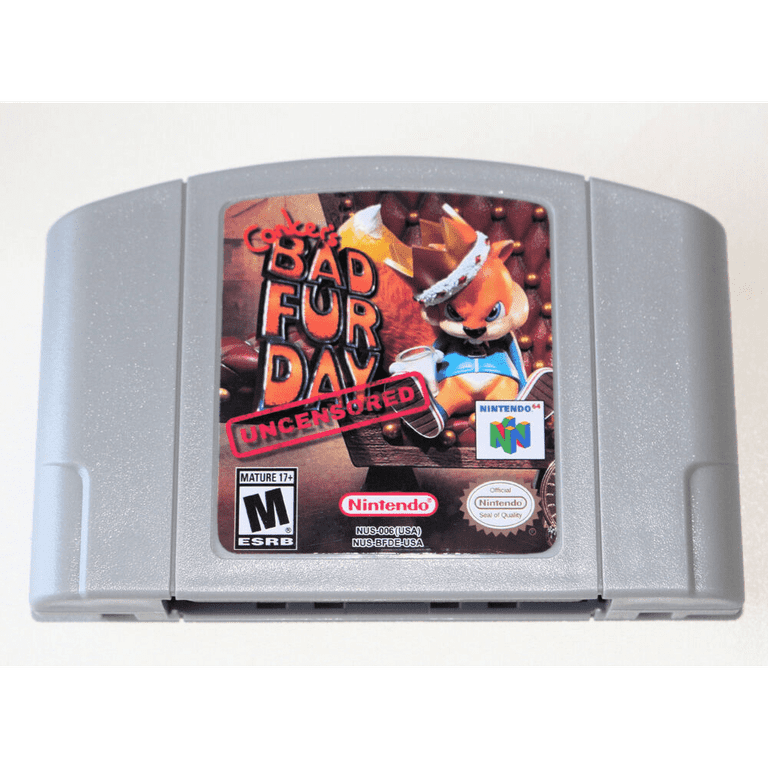 Conker's store Bad Fur Day for Nintendo 64