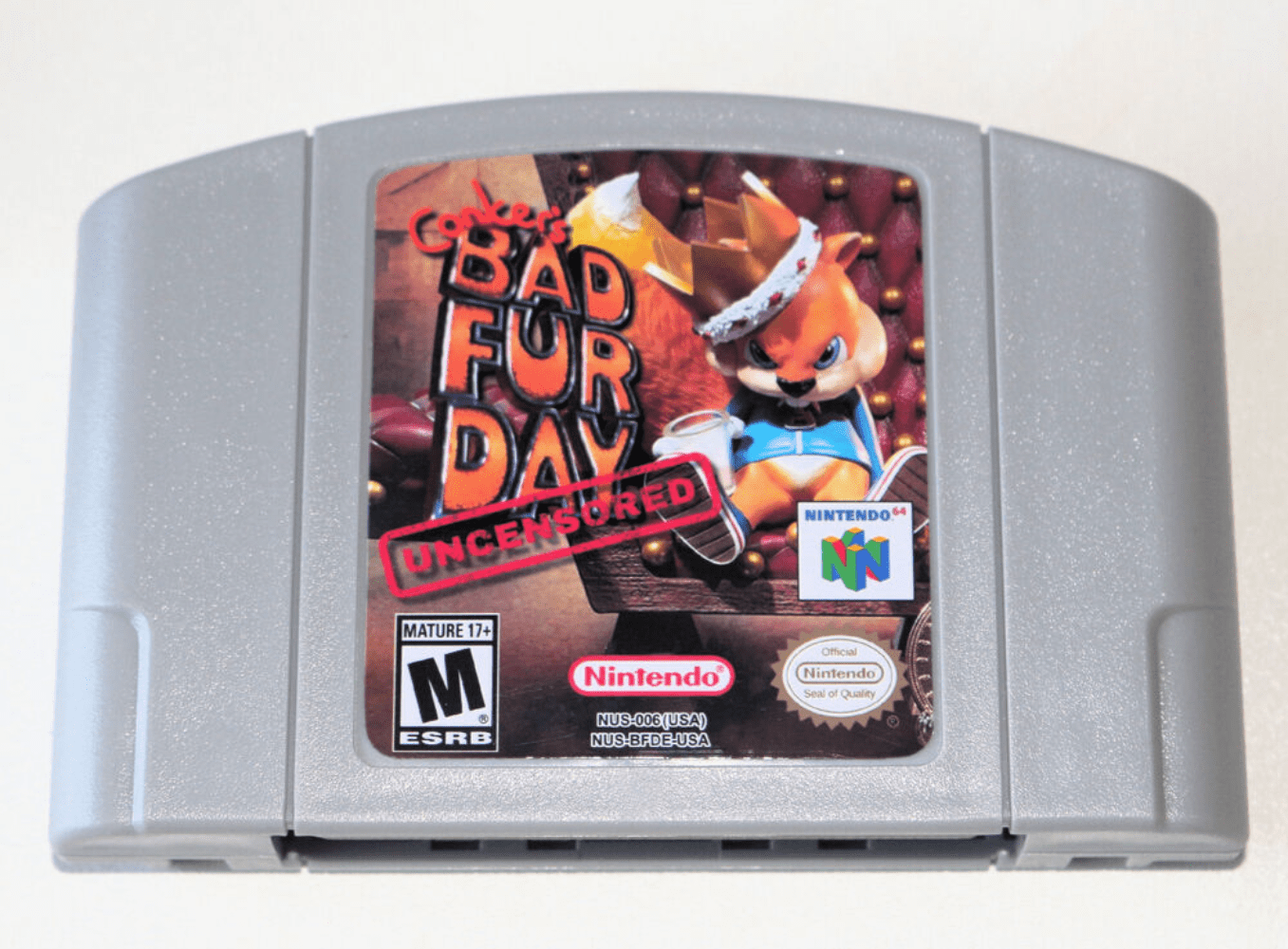 Conker's Bad Fur Day N64 / Nintendo 64 Game - (with OVP