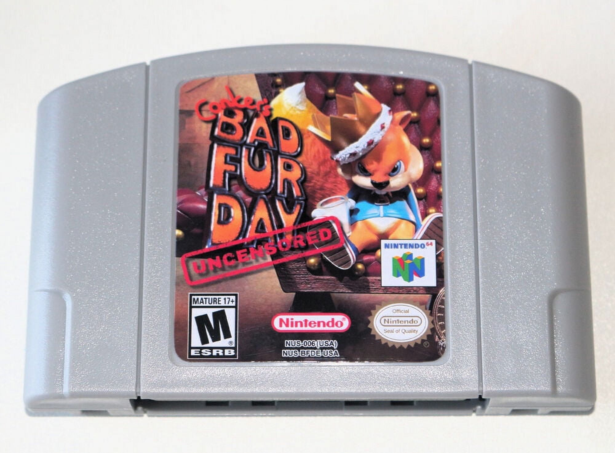 Conkers Bad Fur Day Uncensored Rom