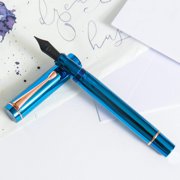 Conklin Duragraph Metal Fountain Pen - Blue PVD