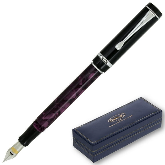 Conklin Duragraph Fountain Pen - Purple Nights (CK71390)