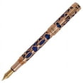 thumbnail image 1 of Conklin Endura Deco Crest Blue Fountain Pen - Fine, 1 of 8