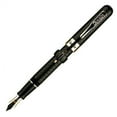 thumbnail image 1 of Conklin Mark Twain Fountain Pen - Black Chase  Rose Gold, 1 of 1