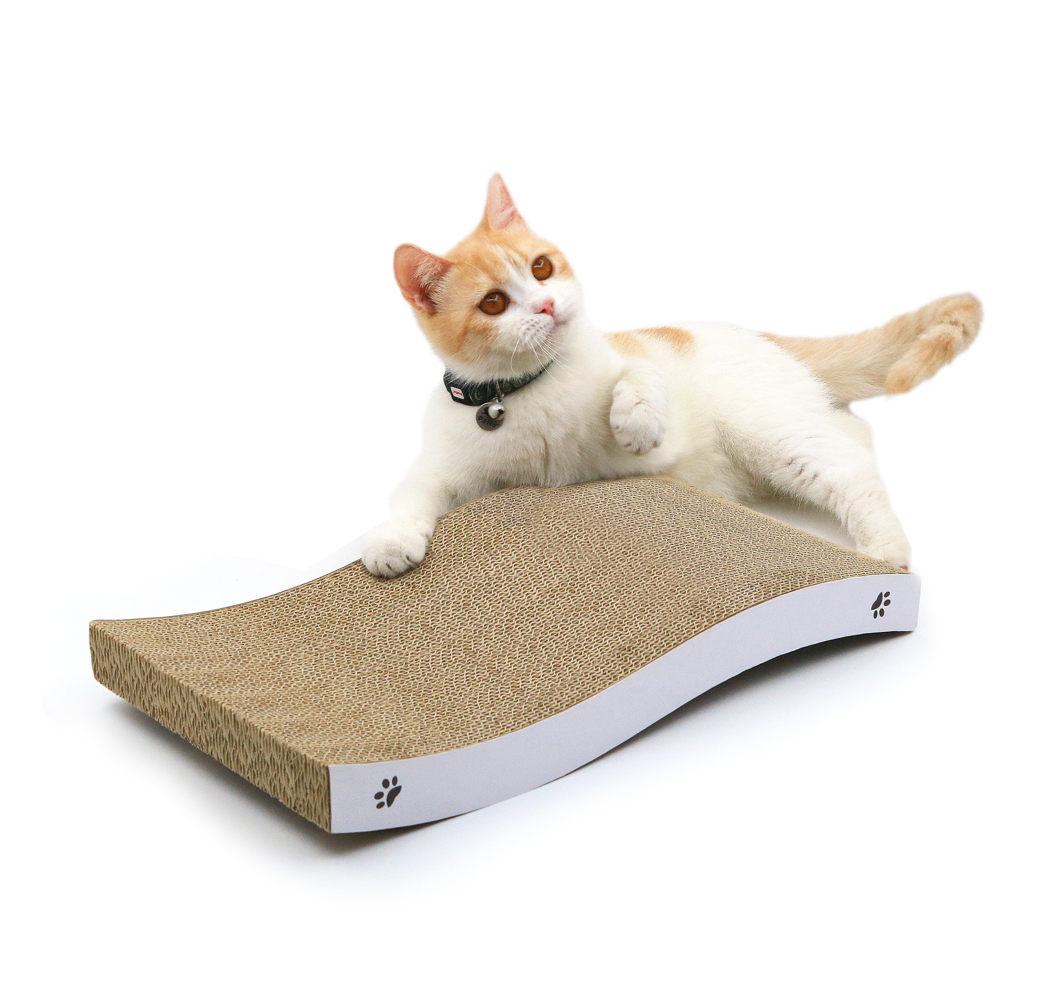 Conlun XL Wide Cat Scratcher Cardboard,3 Pack Durable Removable Cat