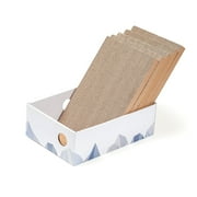 Conlun Cat Scratcher Cardboards with Box, 5-Pack Replacement Reversible Cat Scratcher Pad, Medium
