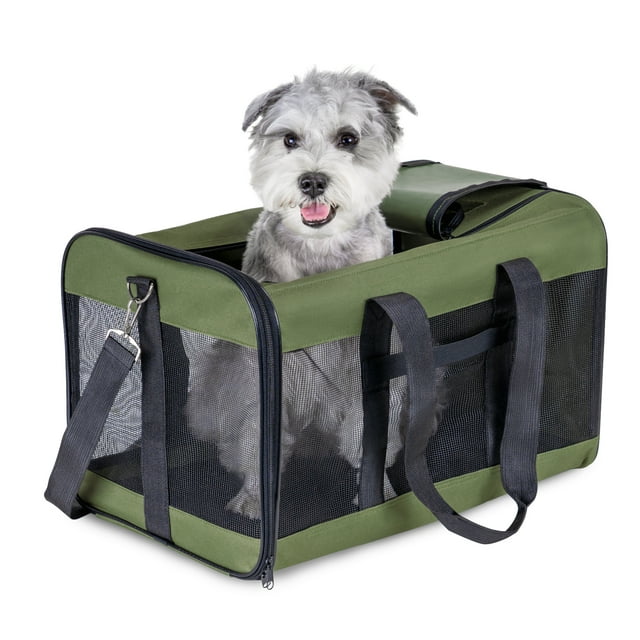 Conlun Foldable Pet Carrier SoftSided, Safety for