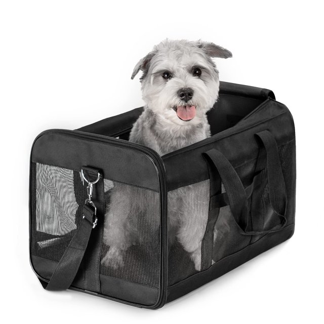 Conlun Foldable Pet CarrierSoftSided, Safety for Large