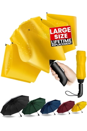 Conlun Travel Inverted Umbrella Compact Windproof- Automatic reverse Umbrellas for Rain - Folding Portable 10 Ribs Large Umbrella