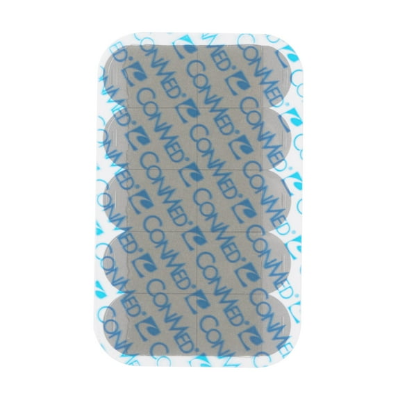 Conmed ECG Resting Electrode Tab Connector, Solid Gel, Adult, Radiolucent, 100 per Pack
