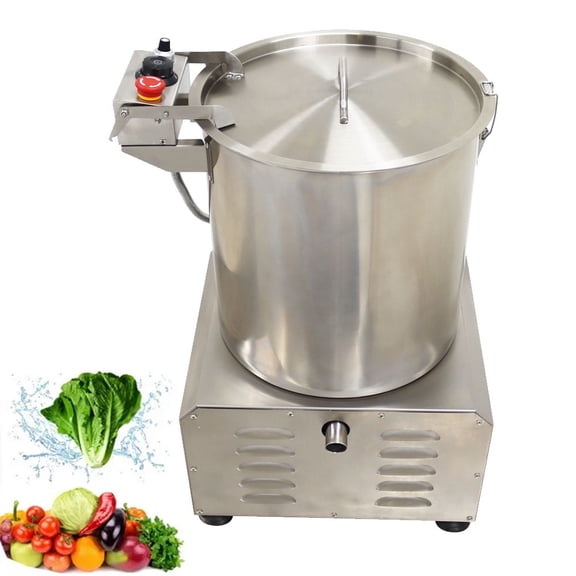 Conmercial Adjustable Speed Vegetable Water Thrower Dehydrator Kitchen Food Water Thrower Machine