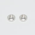 thumbnail image 1 of Conn Connstellation Trumpet First Third Slide Trigger Stop Rod Nut Set of 2 - Silver Plated, 1 of 1