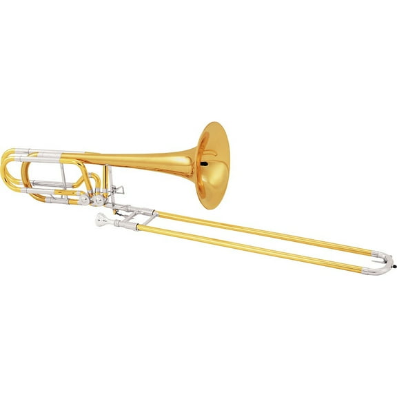 Conn Symphony 62HI Bass Trombone, Dual Indepedent Rotary Valves, Rose Brass Bell