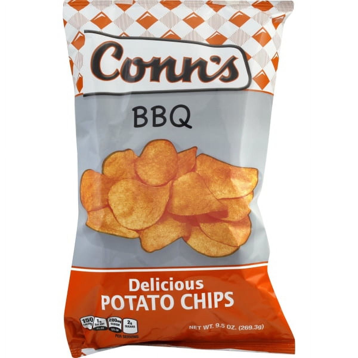 Conn's BarBQ Flavored Potato Chips, 9.5 Oz.