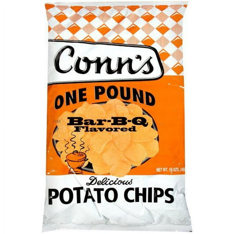 Conn's Barbeque Flavored Potato Chips, 16oz - Walmart.com