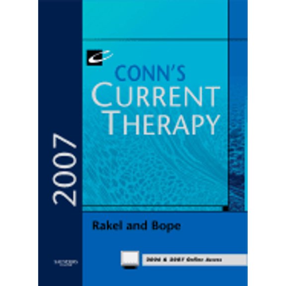 Conn's Current Therapy 2007: Text with Online Reference (Hardcover) by Robert E Rakel, Edward T Bope