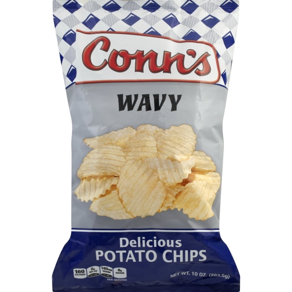 Conn's Wavy Style Original Potato Chips, 10 Oz.