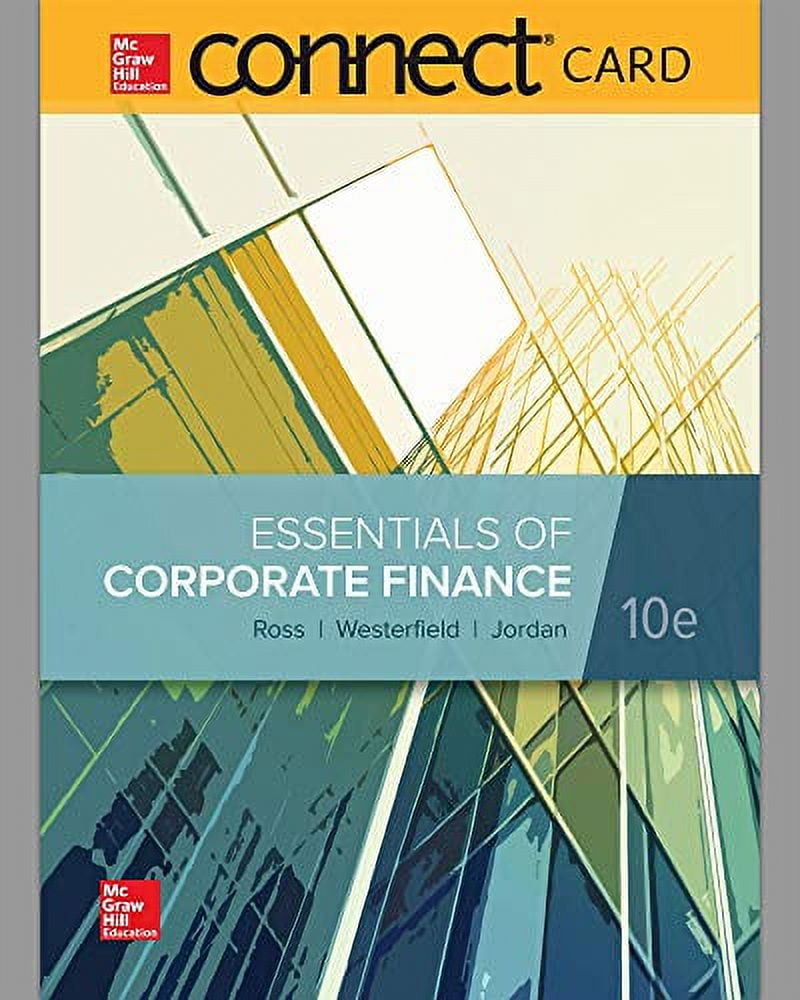 Connect 1-Semester Access Card for Essentials Corporate Finance, 9781260394696, Paperback, 10
