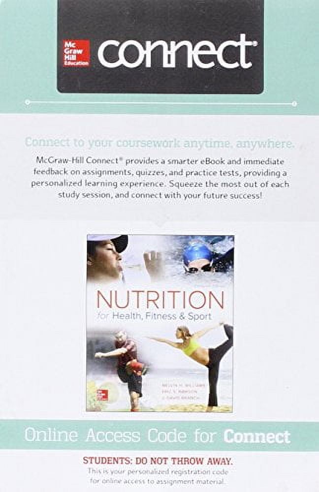 Connect 1-Semester Access Card for Nutrition for Health, Fitness and Sport