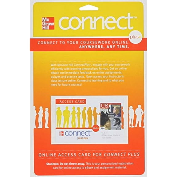 Connect 2-Semester Access Card W/ Learnsmart for Us: A Narrative History S