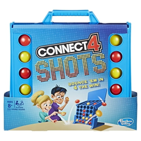 Connect 4: Shots Activity Game for Kids and Family Ages 8 and up, 2+ Players