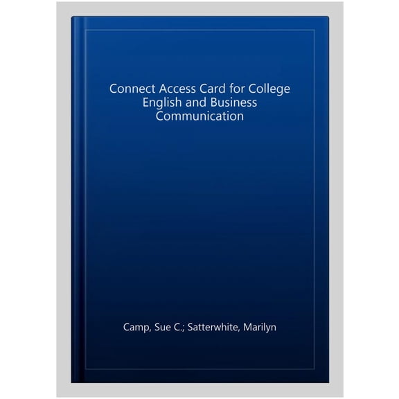 Pre-Owned Connect Access Card for College English and Business Communication