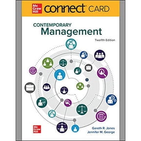 Connect Access Card for Contemporary Management 12th, 9781264250615, Paperback, 12th