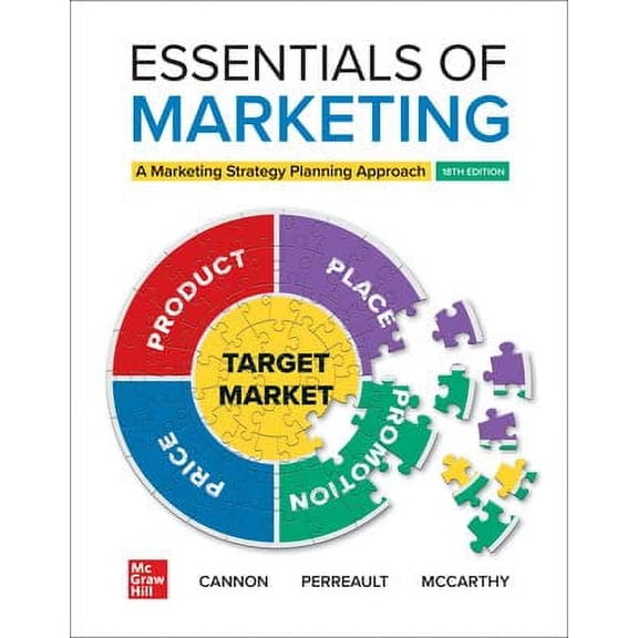 Connect Access Card for Essentials of Marketing, 18th Edition, 9781266838507, 1266838503, Paperback,
