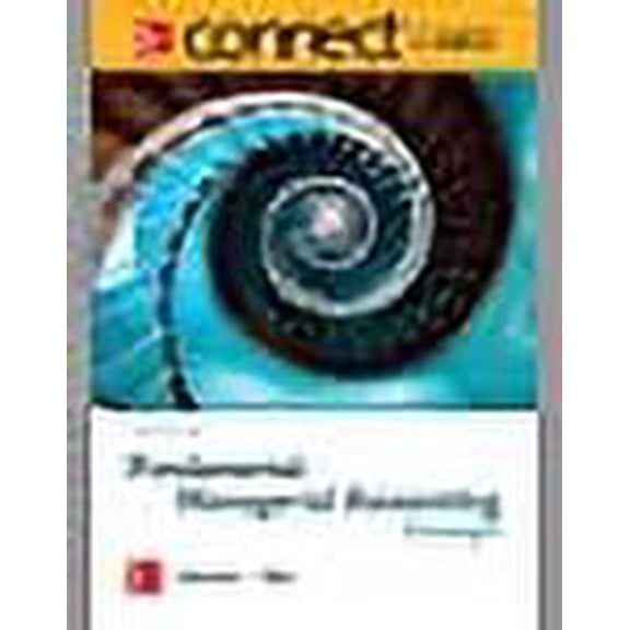 Connect Access Card for Fundamental Managerial Accounting Concepts [Printed Access Code] Edmonds, Thomas P.; Olds, Philip R. and Tsay, Bor-Yi