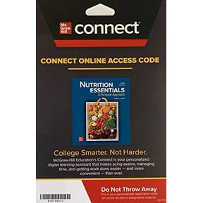 Connect Access Card for Nutrition Essentials: A Personal Approach, 9781260424911, Paperback, 3rd