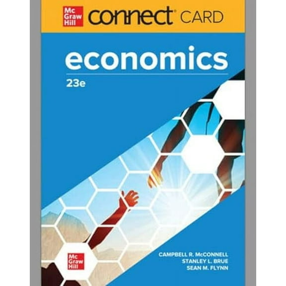 Connect Access Code Card for Economics, 23rd edition, 9781265287207, Paperback, 23rd
