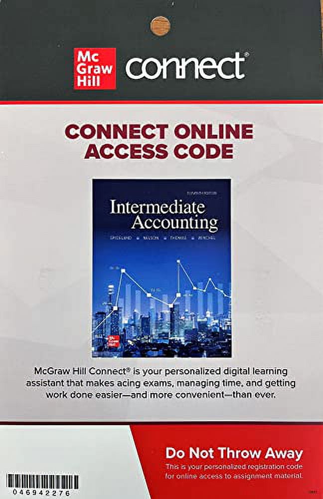 Connect Access Code for Intermediate Accounting, 9781264387137