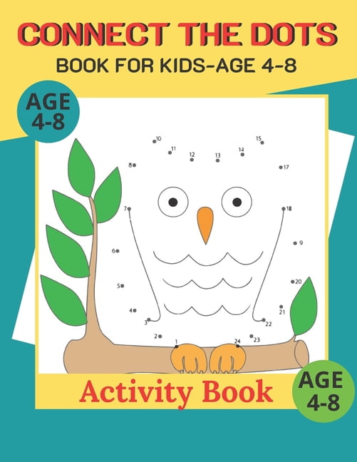 Connect the Dots Book for Kids Age 4-8 : Fun Connect With Dots Book For ...