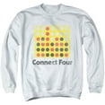 thumbnail image 1 of Connect Four - Classic Logo Distressed - Crewneck Sweatshirt - Medium, 1 of 2