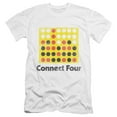 thumbnail image 1 of Connect Four - Classic Logo Distressed - Premium Slim Fit Short Sleeve Shirt - Small, 1 of 2