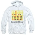 thumbnail image 1 of Connect Four - Classic Logo Distressed - Pull-Over Hoodie - Large, 1 of 2