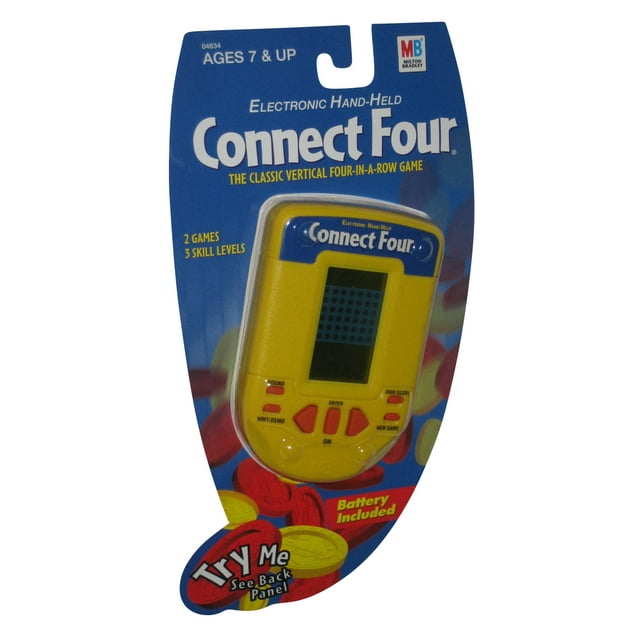 Connect Four Milton Bradley 2002 Electronic Handheld Game