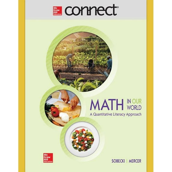 Connect Math Hosted by ALEKS Access Card 52 Weeks for Quantitative Literacy, 9781259827921, 1259827925, Paperback, 1 edition