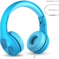 Connect+ Pro Wired Kids Headphones for School with Microphone, Volume