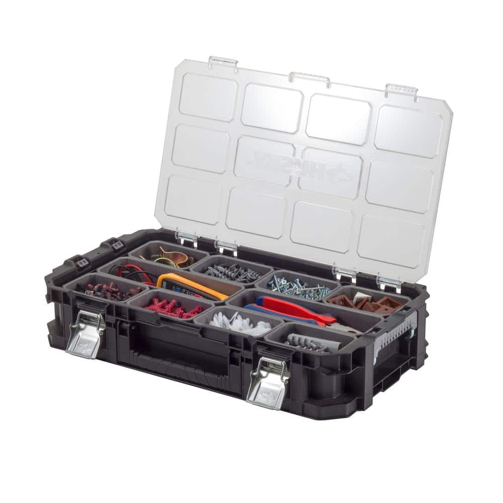 Connect Stackable Portable Heavy Duty Lightweight 10-Compartment Small ...