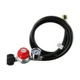 Connect The Cylinder Conversion Head Tube Propane Gas Regulator with