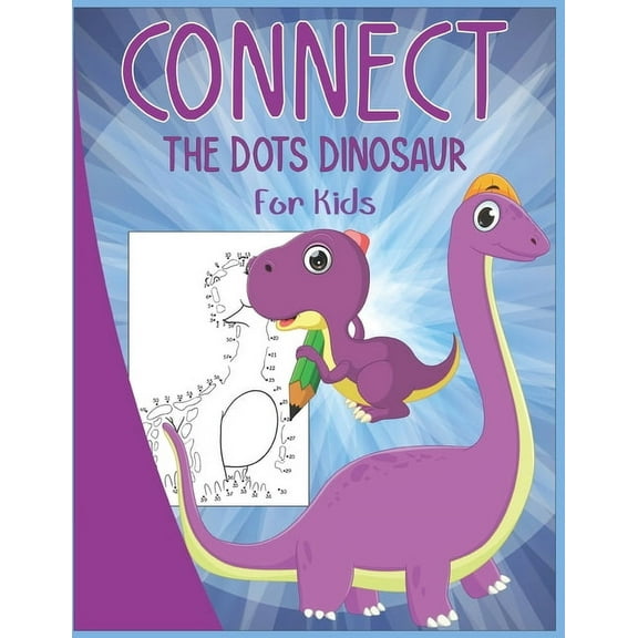 Connect The Dots Dinosaur For Kids (Paperback)
