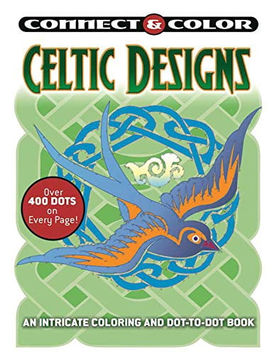 Pre-Owned Connect and Color: Celtic Designs: An Intricate Coloring and ...