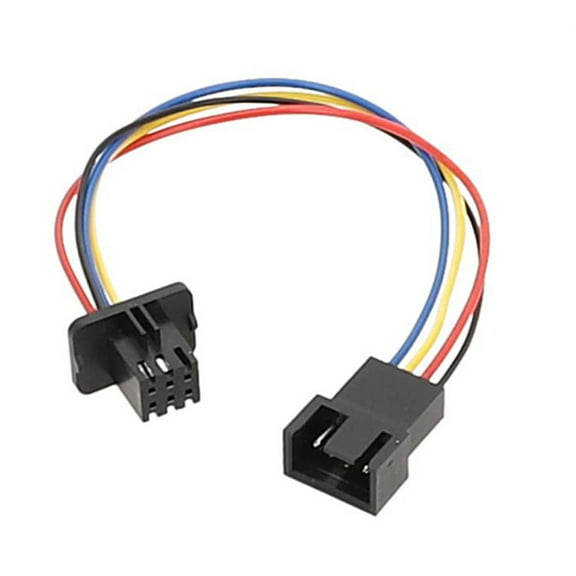 Connect and Power Your PC Cooling Fans with this 4pin Male to 6Pin Female PWM Cable 24AWG Wire 15cm/5.91in Length