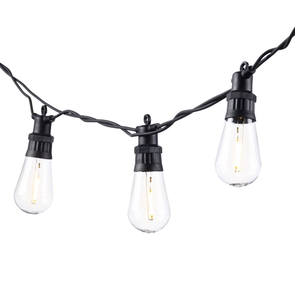 Connectable 14.75 ft. LED A60 Patio String Lights